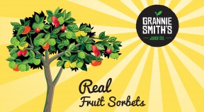 GRANNIE SMITH JUICE CO LAUNCHES – REAL FRUIT SORBETS